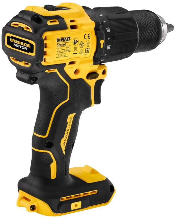 Аккумуляторная ударная дрель-шуруповёрт DEWALT DCD709N