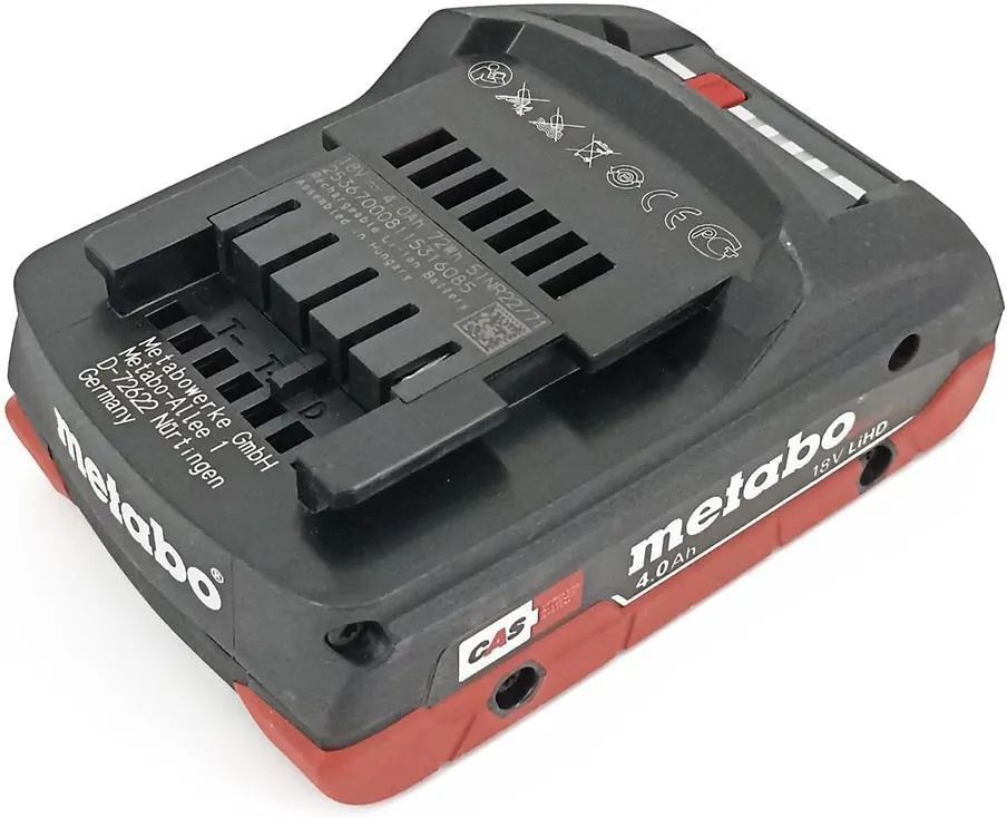 Аккумулятор Metabo LiHD 18 V/4.0 Ah 625367000