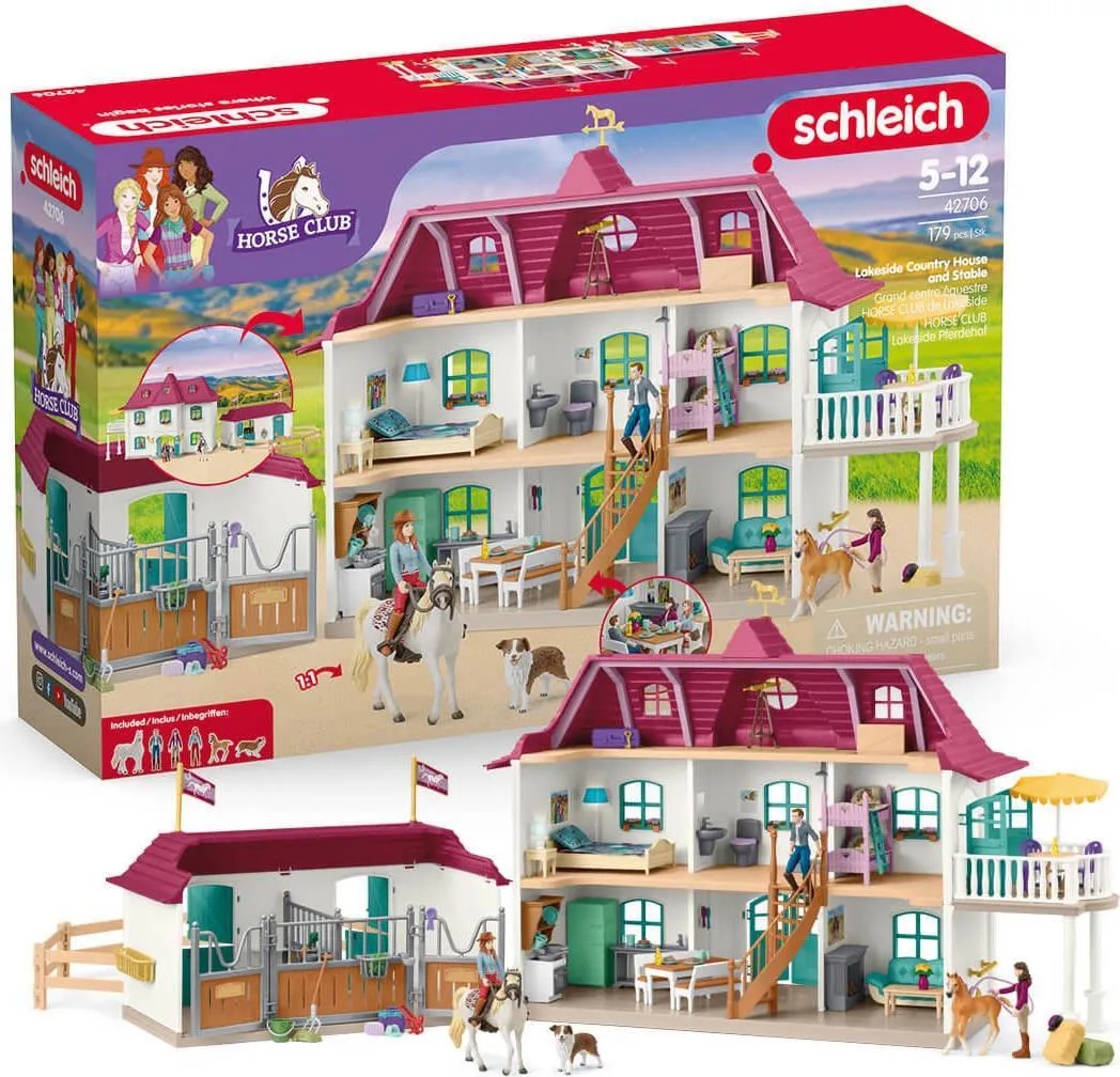 Игровой набор Schleich Horse Club Конная ферма (42706)