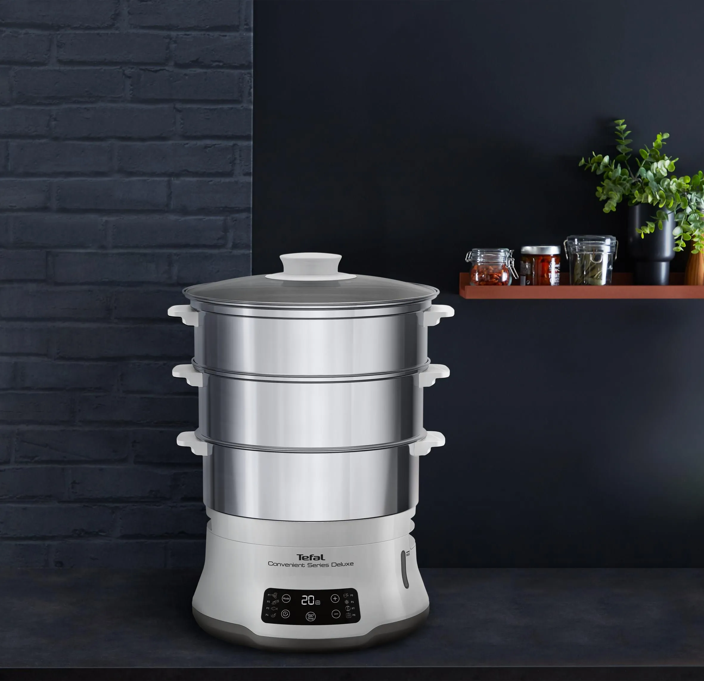 Пароварка электрическая Tefal Convenient Series Deluxe VC502