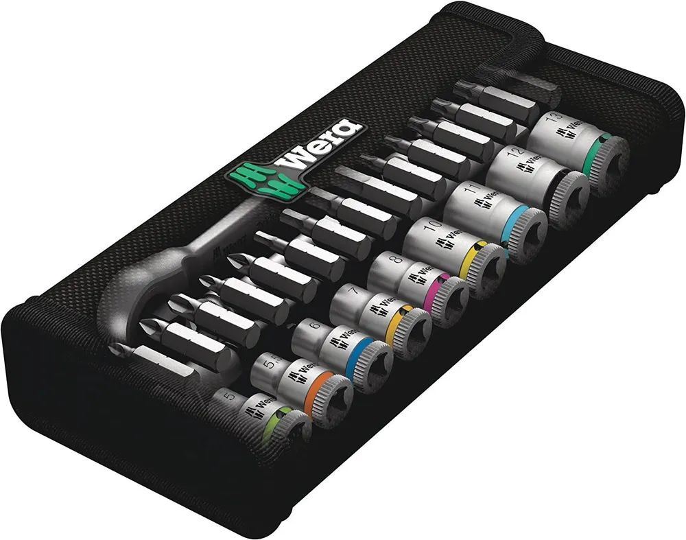 Набор торцевых ключей Wera 8100 SA8 Zyklop 004018