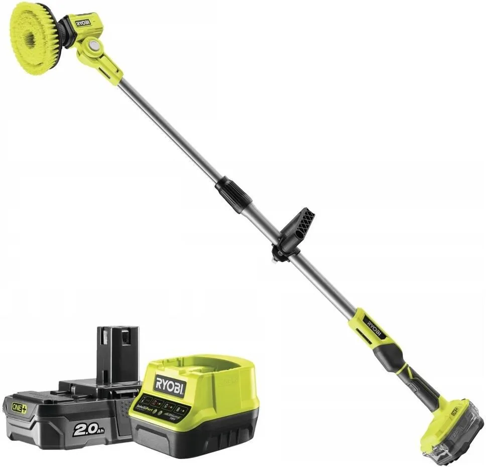 Телескопическая щетка RYOBI R18TPS-120G (18 В)