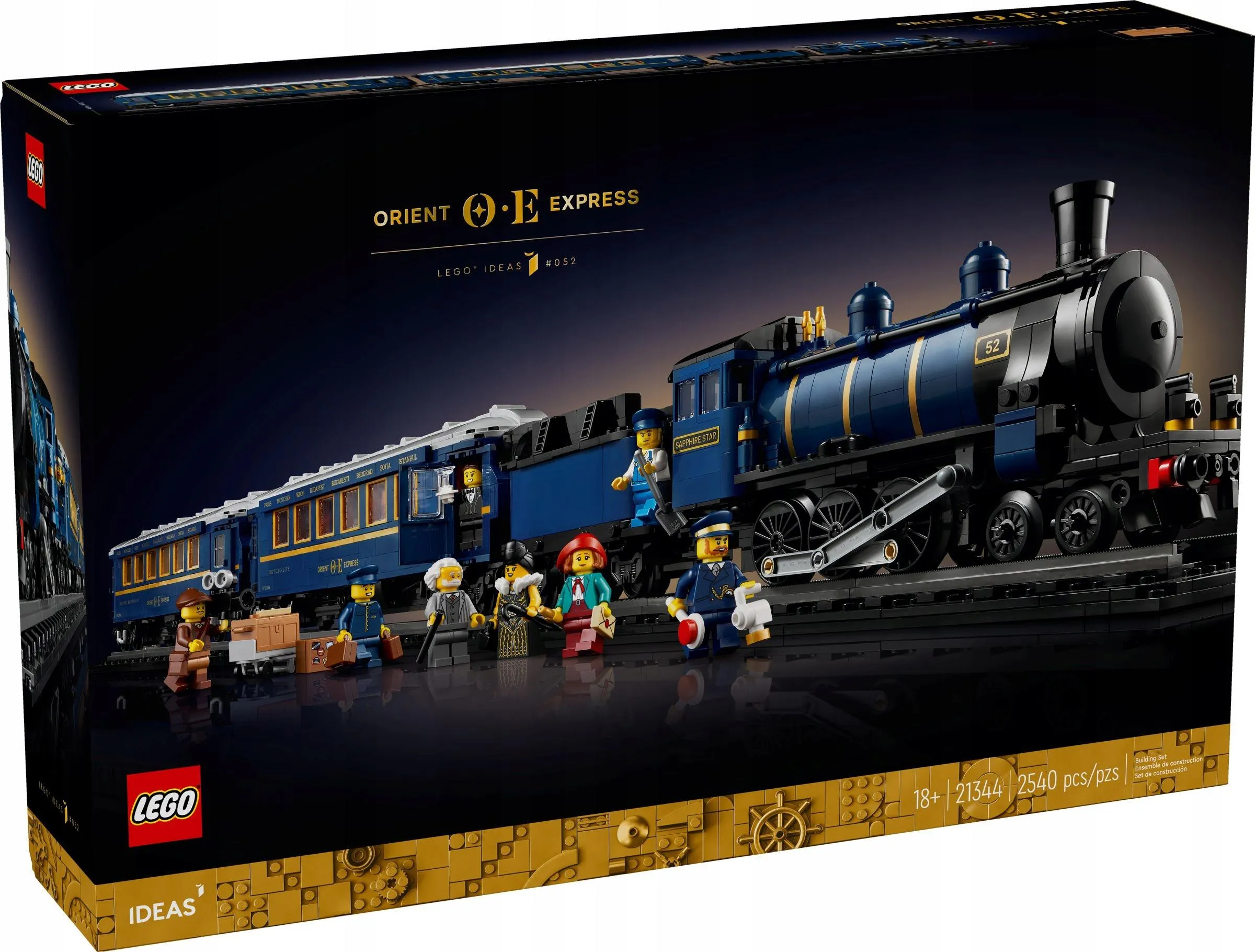 Конструктор LEGO Icons 21344 Поезд Восточный экспресс