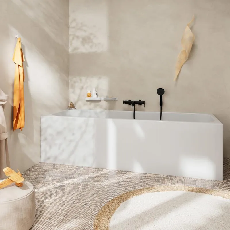 Смеситель Hansgrohe Tecturis S черный матовый 73422670
