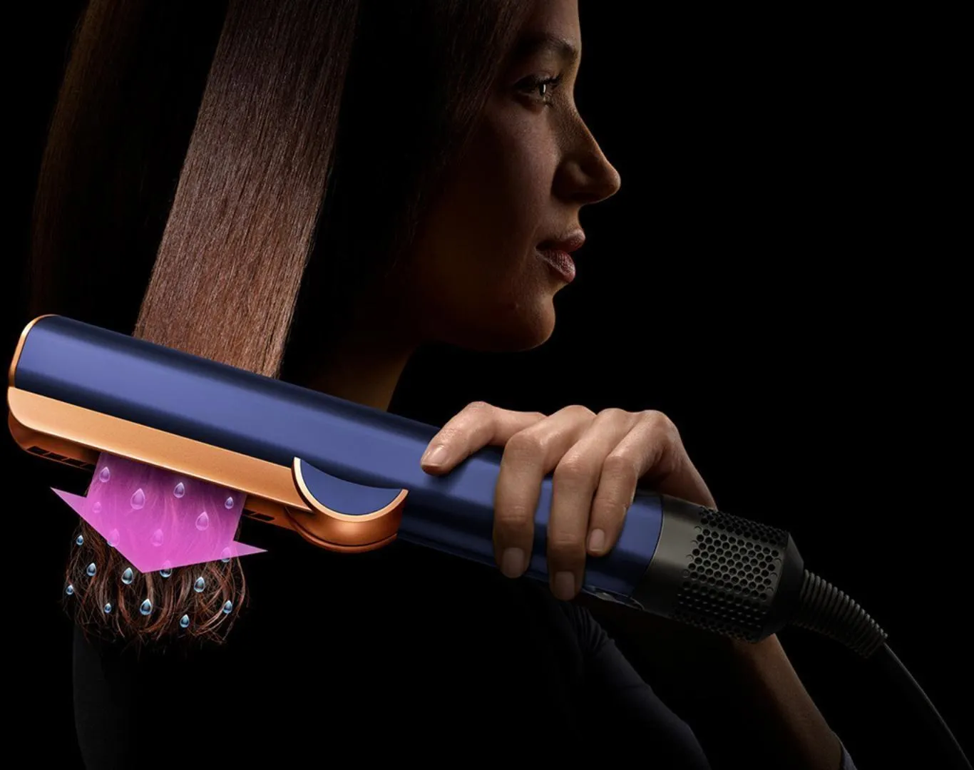 Выпрямитель Dyson Airstrait Прусский Синий