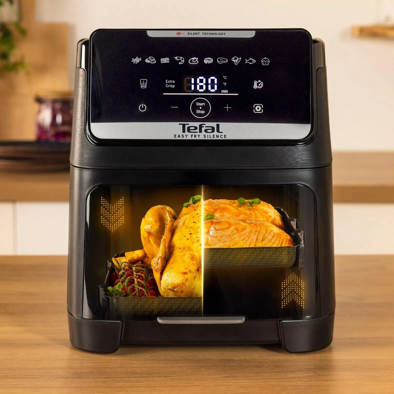 Аэрогриль Tefal Easy Fy Silence EY8468E0