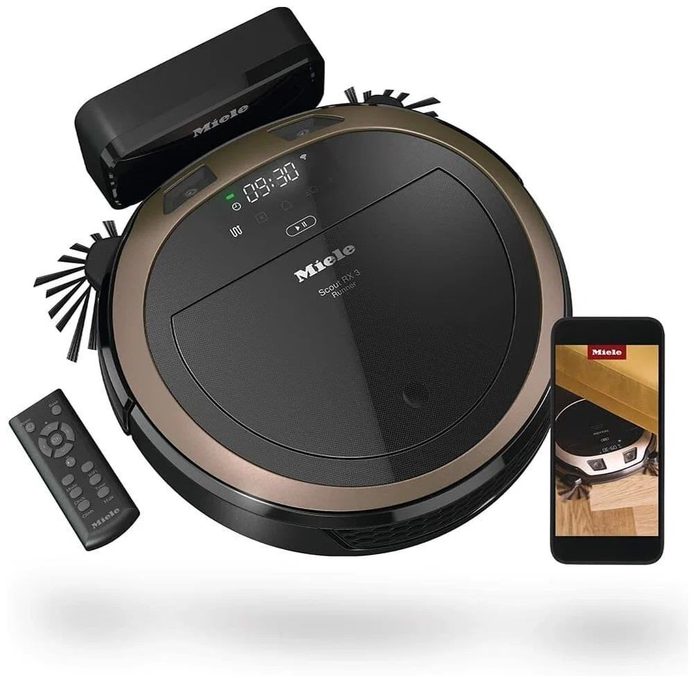 Робот пылесос Miele SPQL Scout RX3 Home Vision, графитовый бронзовый