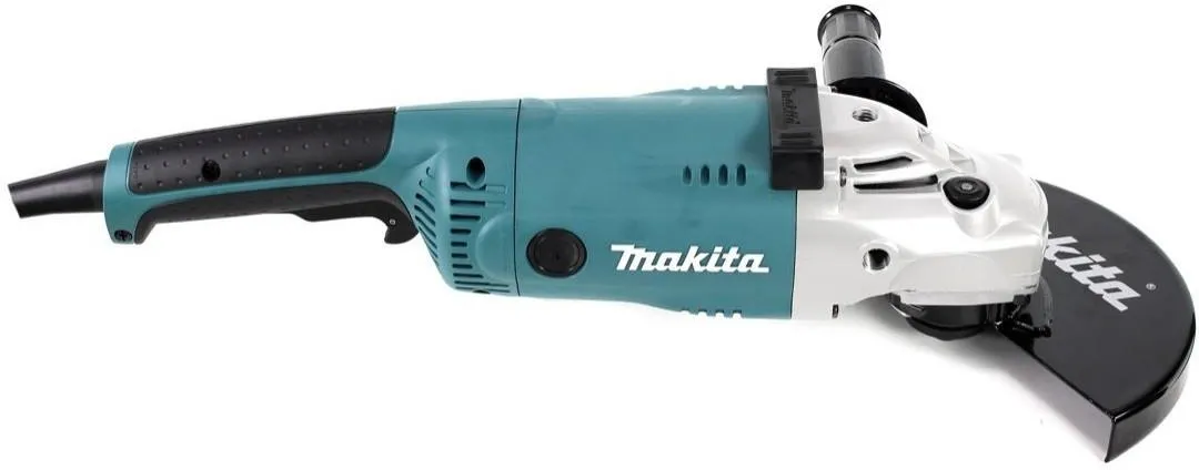 Угловая шлифовальная машина Makita GA9020 2200 Вт, защитный кожух и боковая рукоятка