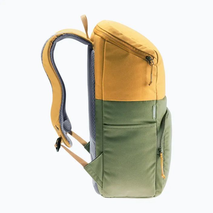 Рюкзак Deuter Overday 15 л, Зеленый/Желтый