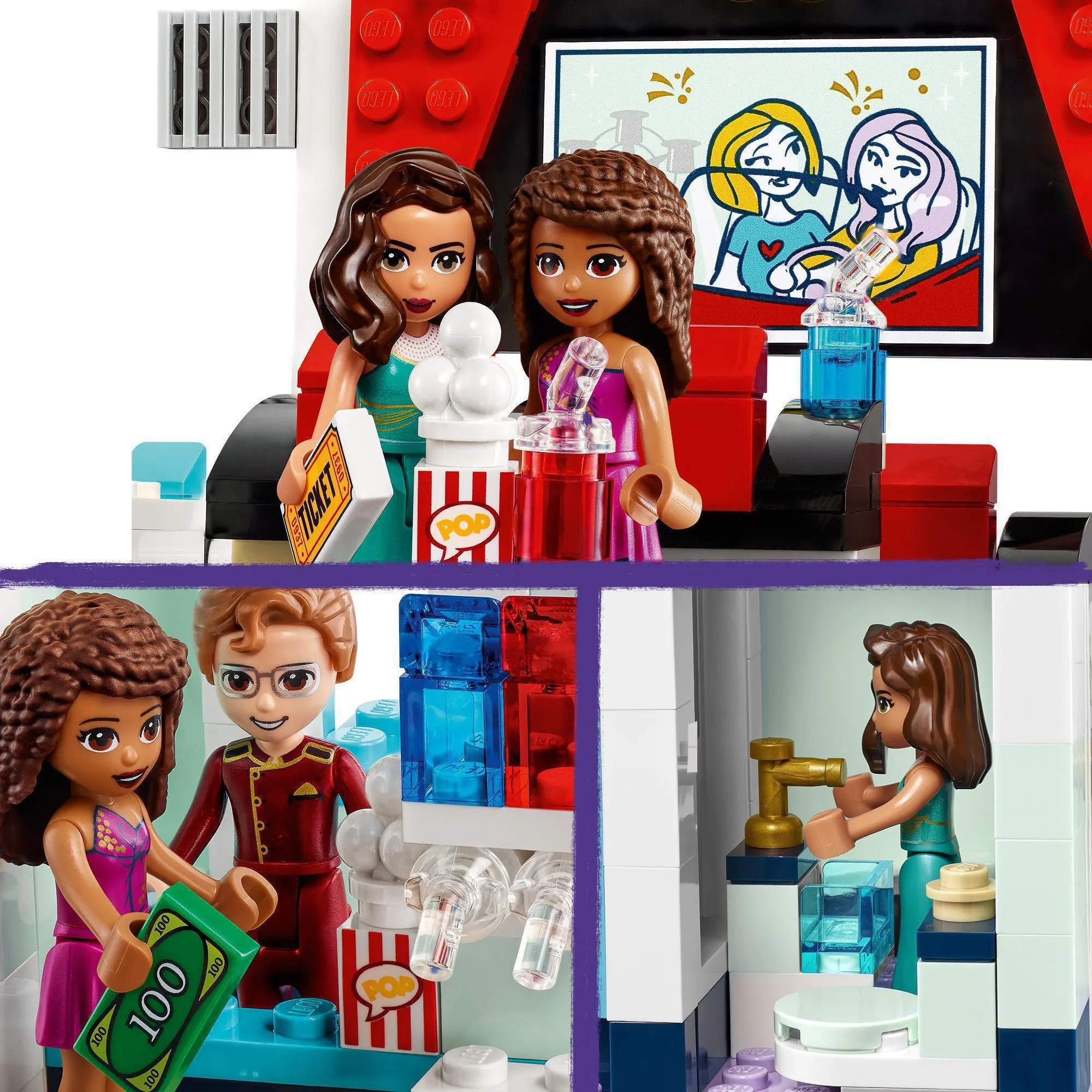 LEGO Friends 41448 Кинотеатр в Хартлейк-Сити