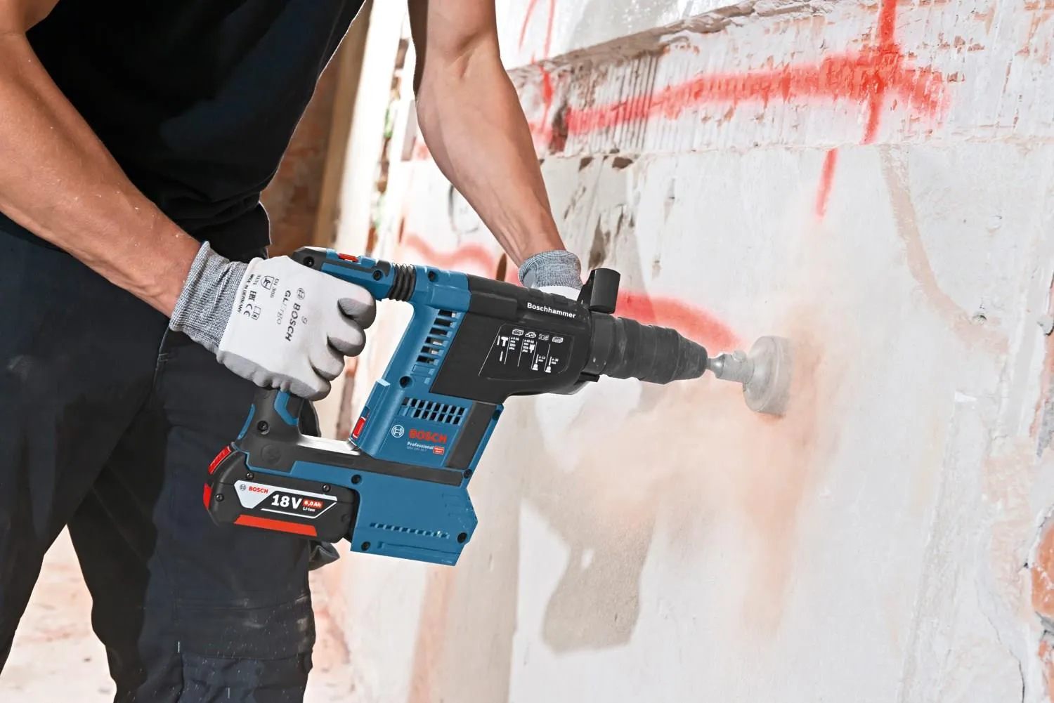 Аккумуляторный перфоратор Bosch GBH 18V-26 F Professional 0611910000