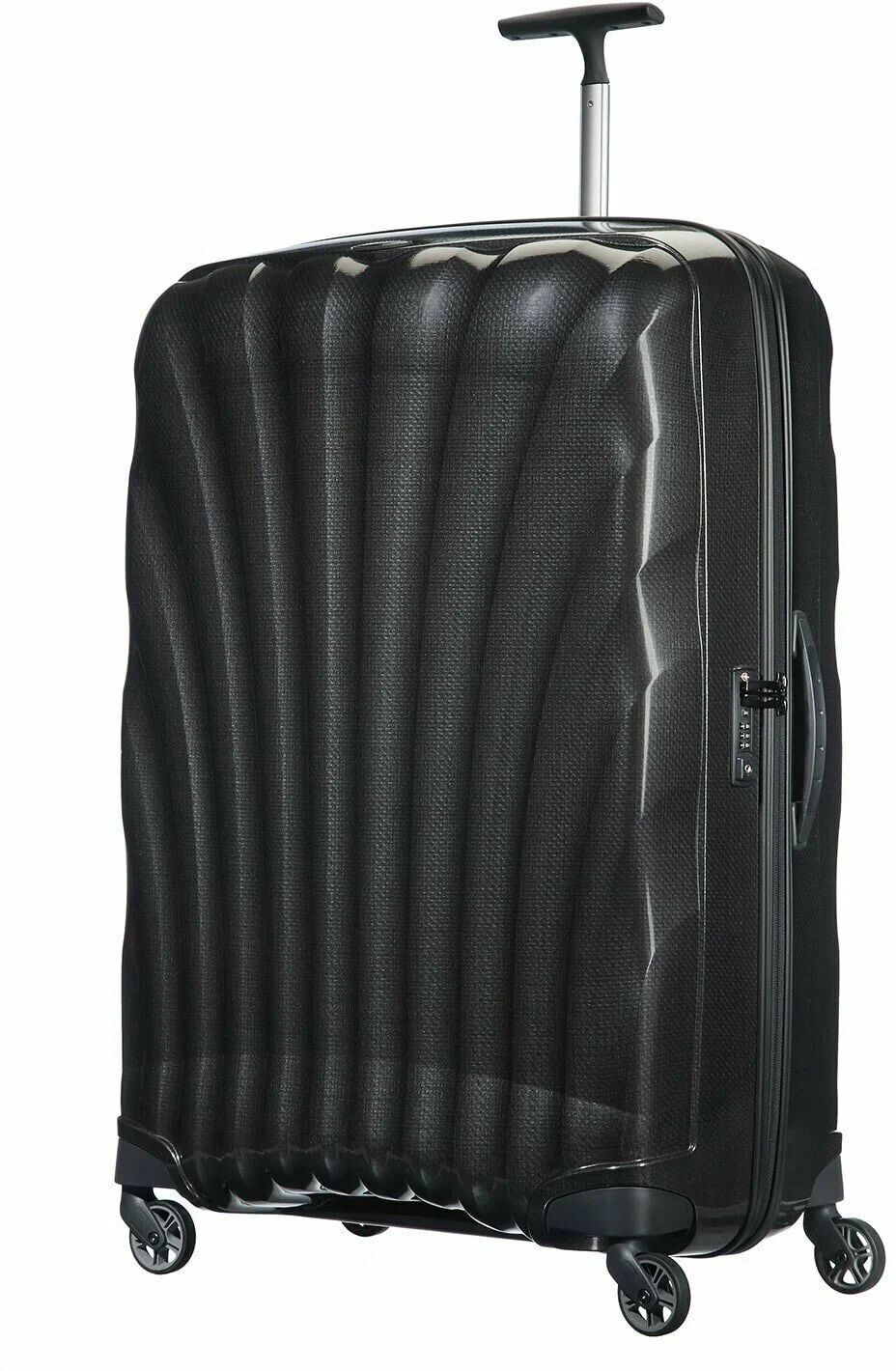 Чемодан Samsonite C-Lite, 86 см, 144 л, размер XXL, черный
