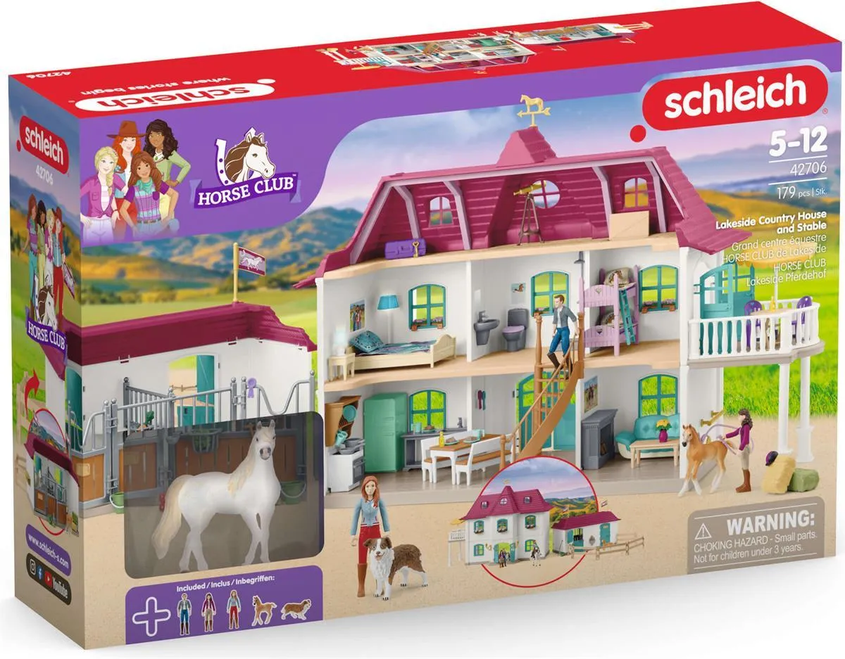 Игровой набор Schleich Horse Club Конная ферма (42706)