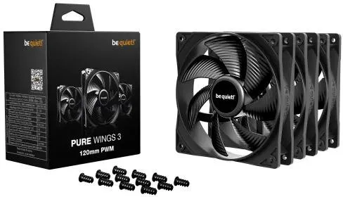 Кулер для корпуса Be Quiet! Pure Wings 3 120mm PWM