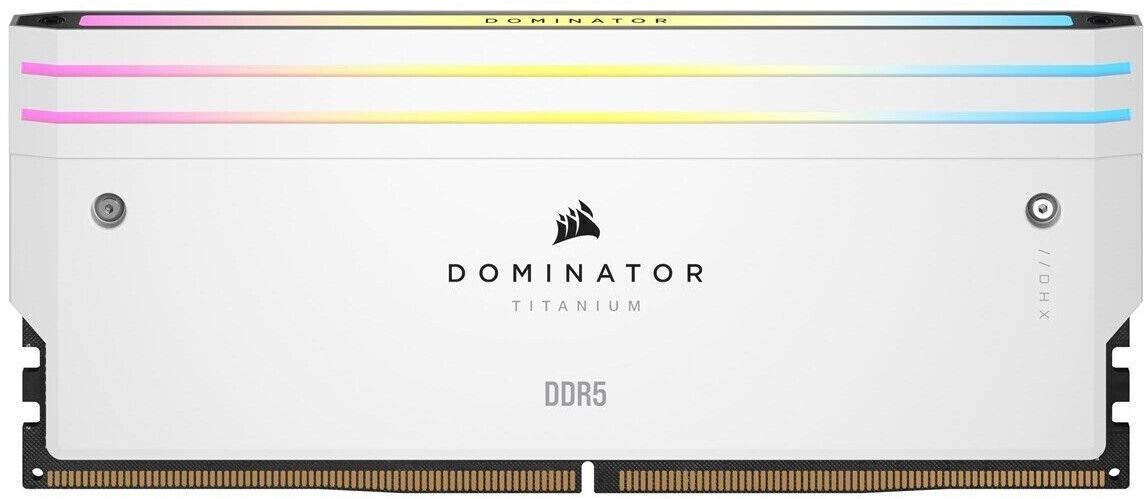Оперативная память Corsair Dominator Titanium RGB, DDR5, 64 GB, 6000MHz, CL30 (CMP64GX5M2B6000C30W)