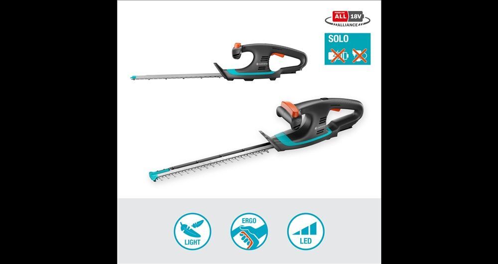 Кусторез Gardena EasyCut 40/18V P4A Solo (14733-55)