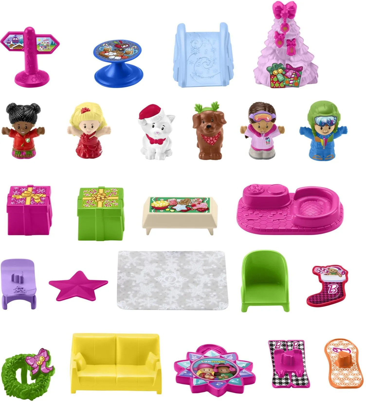 Детские игрушки Fisher-Price Little People Barbie