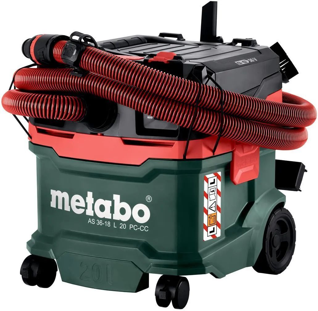 Аккумуляторный промышленный пылесос Metabo AS 36-18 L PC-CC 20 602072850 без акб и зу