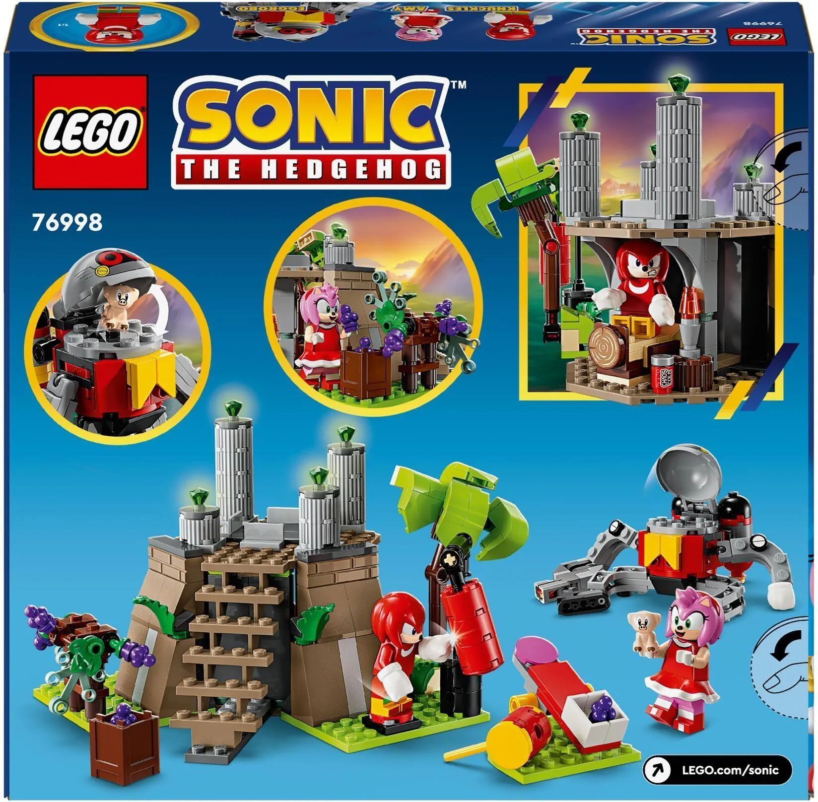 LEGO Sonic the Hedgehog 76998 Наклз и Мастер Изумрудного храма