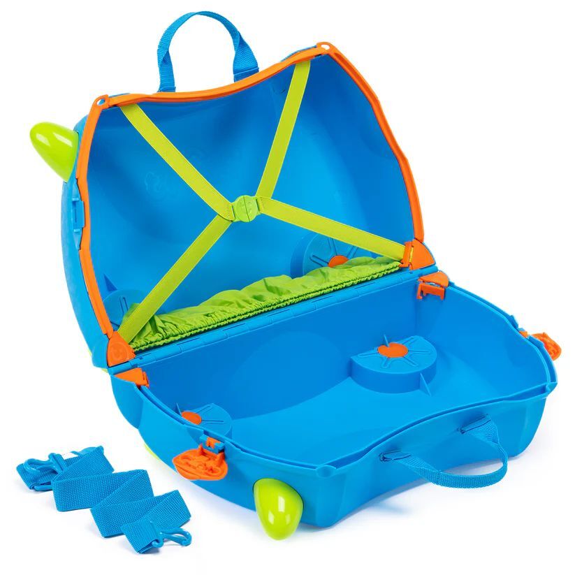 Чемодан-каталка trunki, ручная кладь, 46х31х21 см, 18 л, 1.7 кг, Terrance