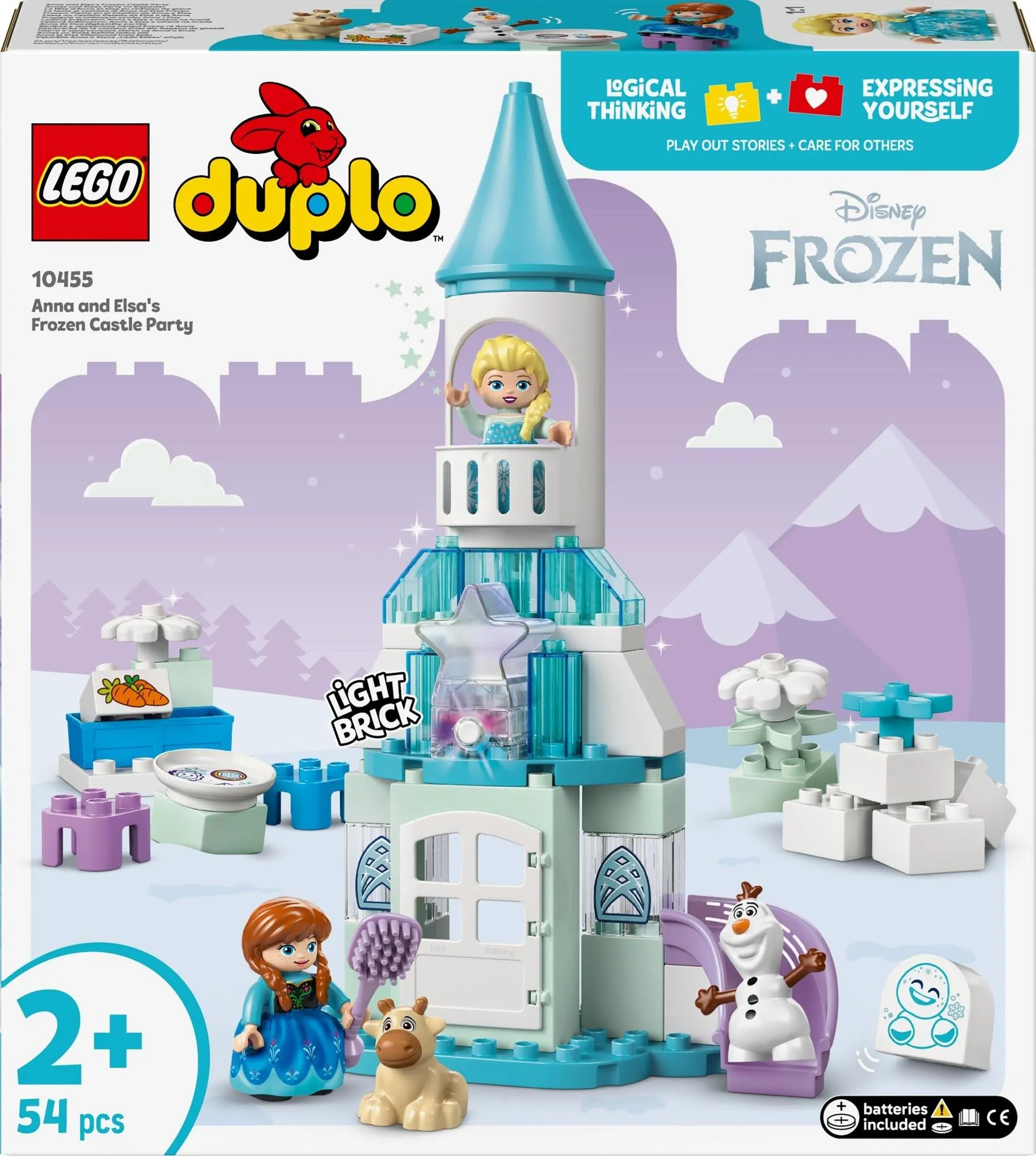 Конструктор LEGO DUPLO Disney 10455 Вечеринка Анны и Эльзы в ледяном замке