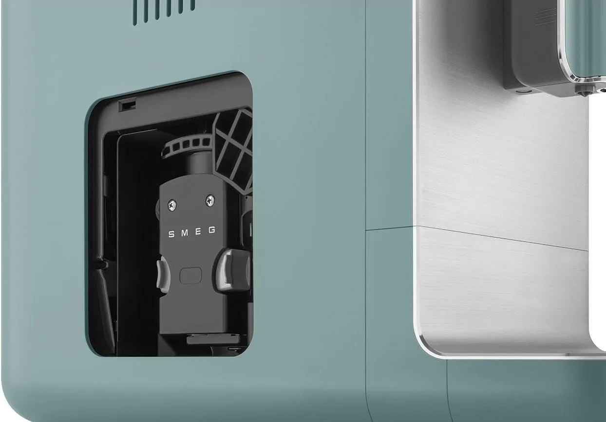 Кофемашина Smeg BCC12, изумрудная