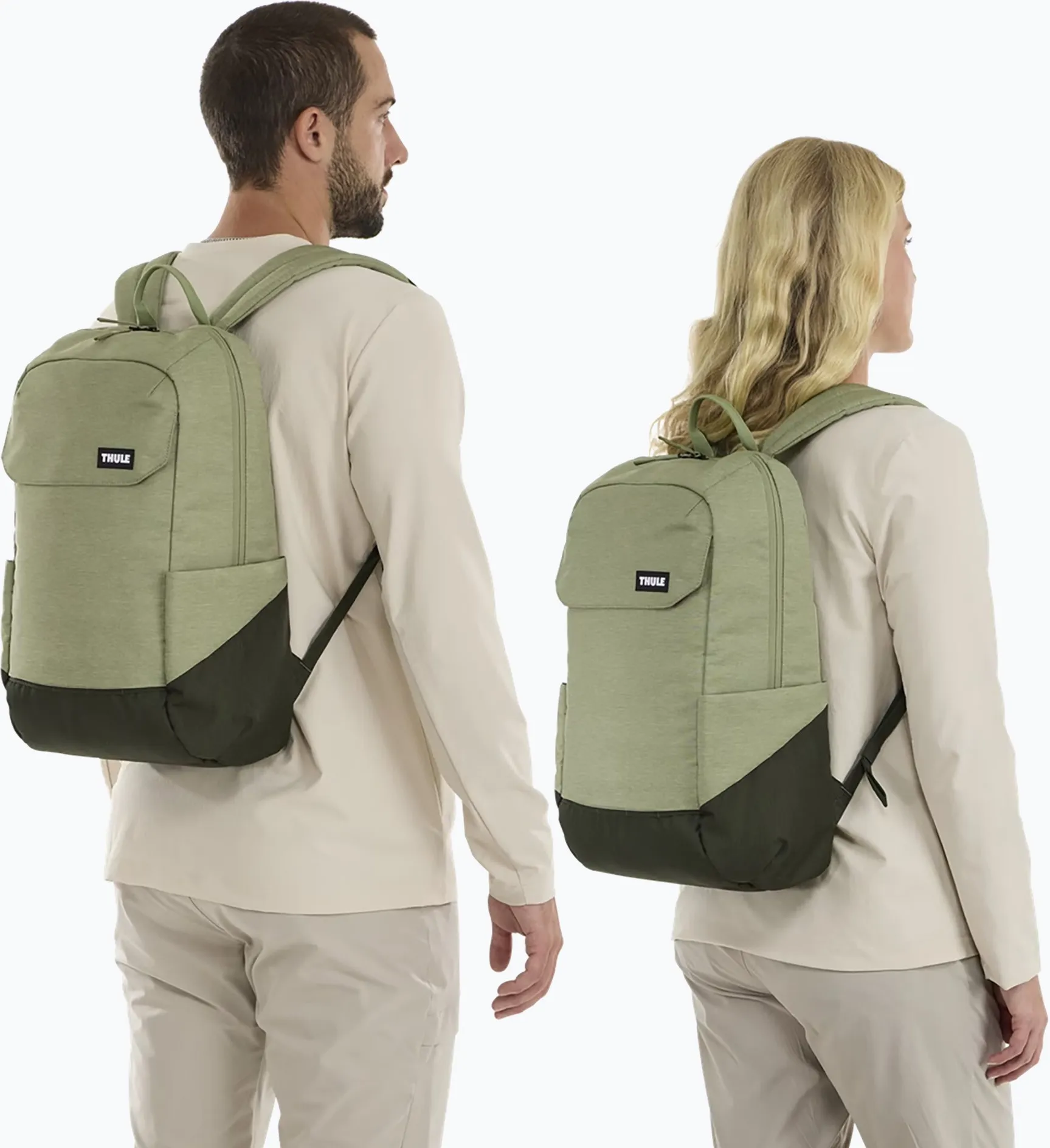 Рюкзак городской Thule Lithos 20L quiet green/darkest green 3205453