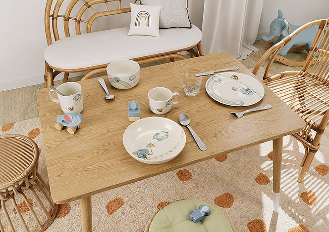 Набор детской посуды Villeroy & Boch Elephant Boho Kids 7 предметов