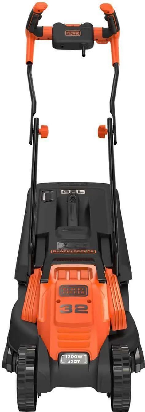 Газонокосилка электрическая Black&Decker BEMW451BH-QS с травосборником