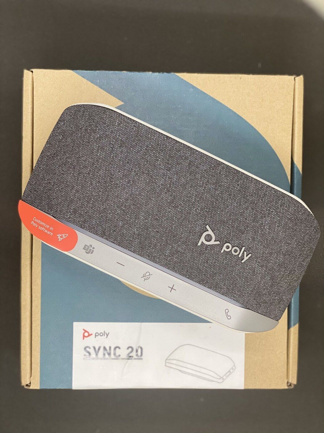 Спикерфон Poly Sync 20, Bluetooth, серый