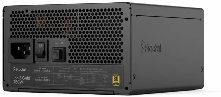 Блок питания Fractal Design Ion 3 Gold 750W 80 Plus Gold