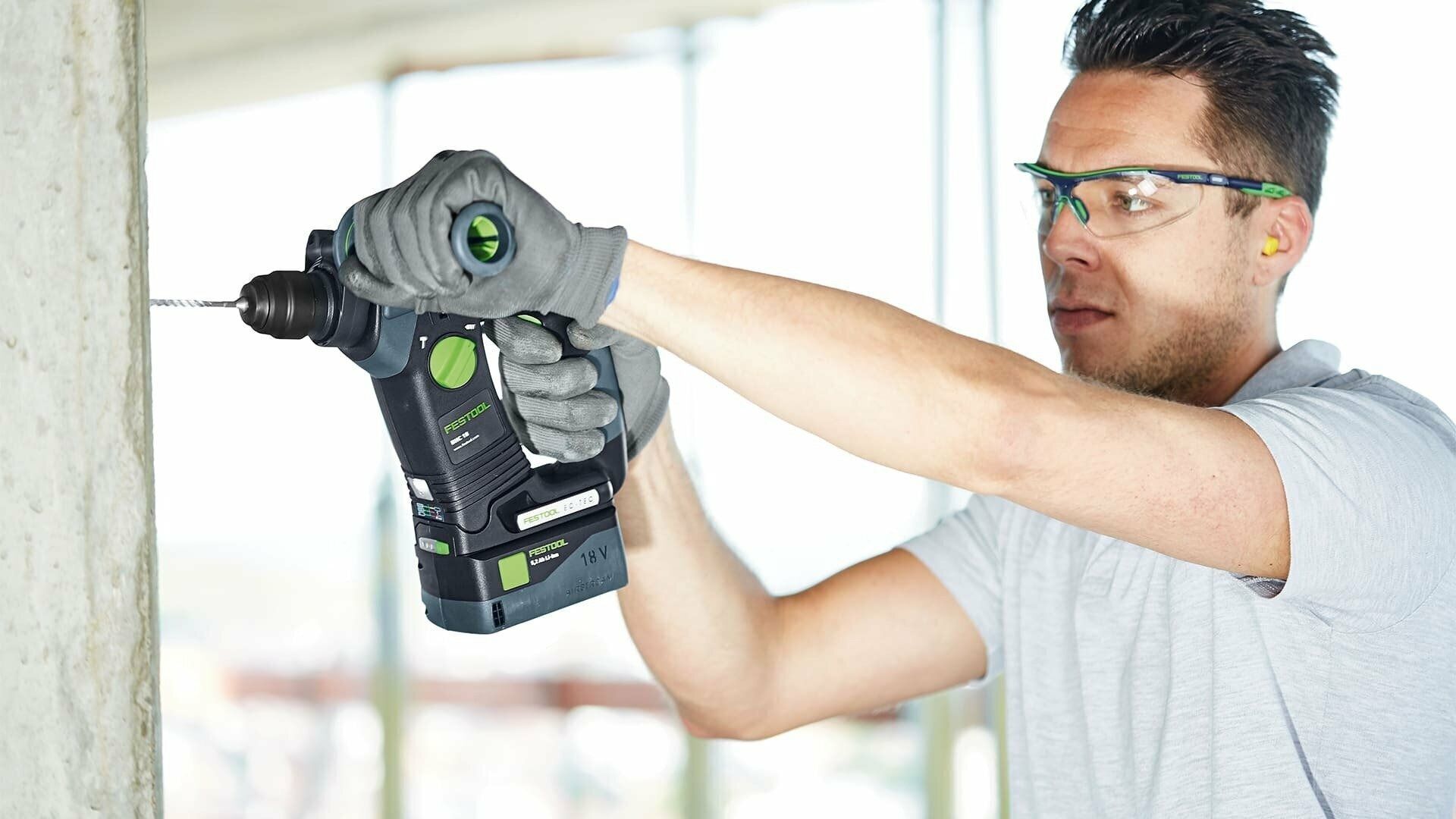 Аккумуляторный перфоратор Festool BHC 18-Basic