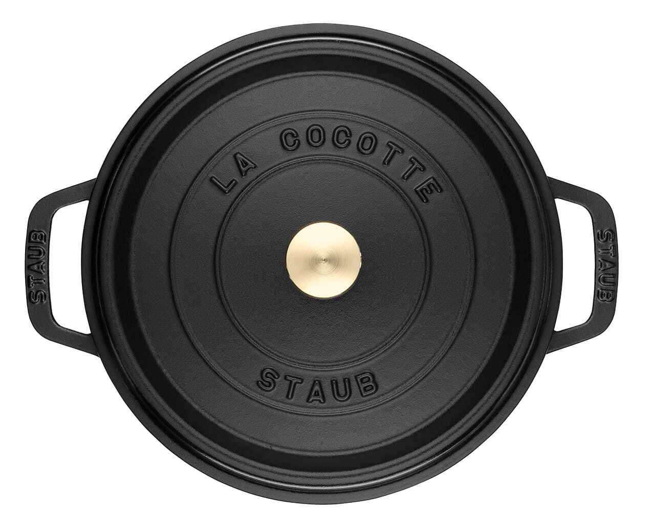 Чугунная кастрюля 1,7 л Zwilling Staub 405094850 черная
