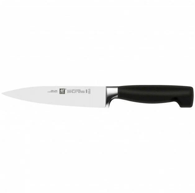 ZWILLING Four Star White 6 эл. - кухонные ножи кованые в блоке с ножницами (350213060)