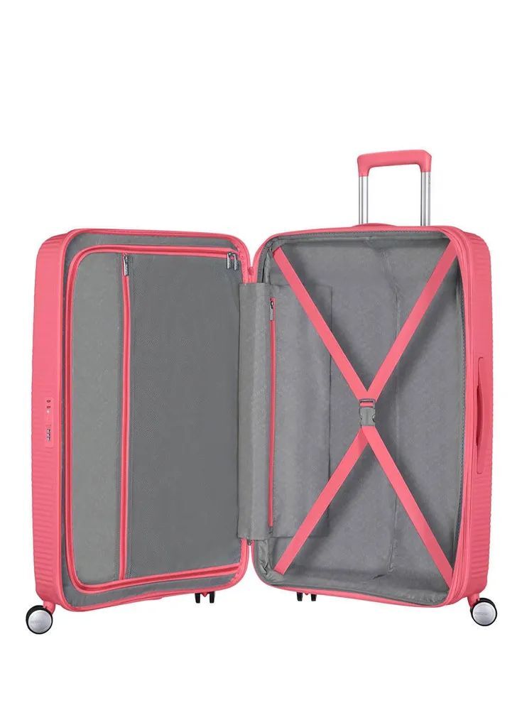 American Tourister чемодан большого размера коралловый 110л