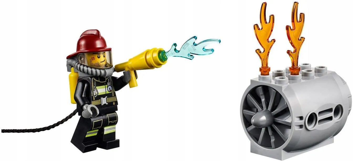 Конструктор LEGO City 60061 Аэродромная пожарная машина