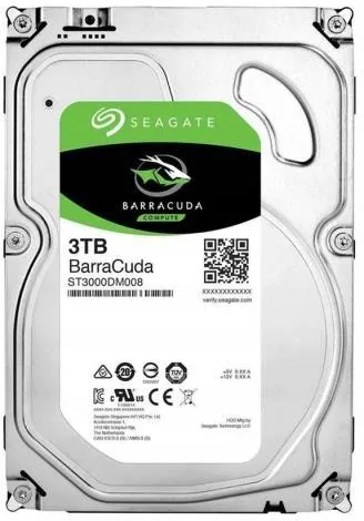 Жесткий диск Seagate BarraCuda 3TB 3.5" ST3000DM007