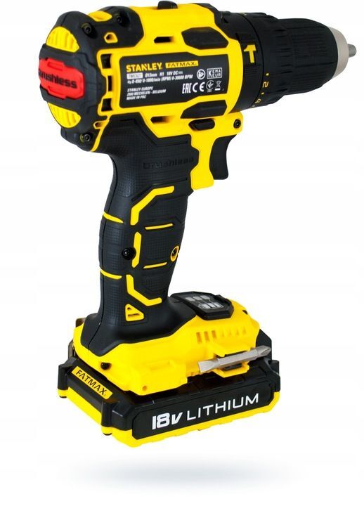 Дрель-шуруповерт Stanley FMC627D2 18 в 2 х 2 Ач аккумулятор
