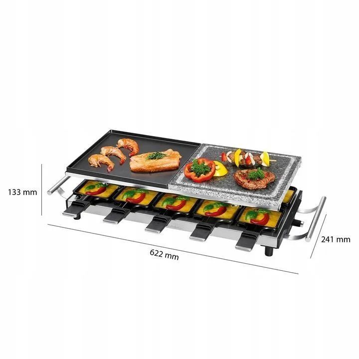 Раклетница на 10 человек, 1700 Вт ProfiCook 501144