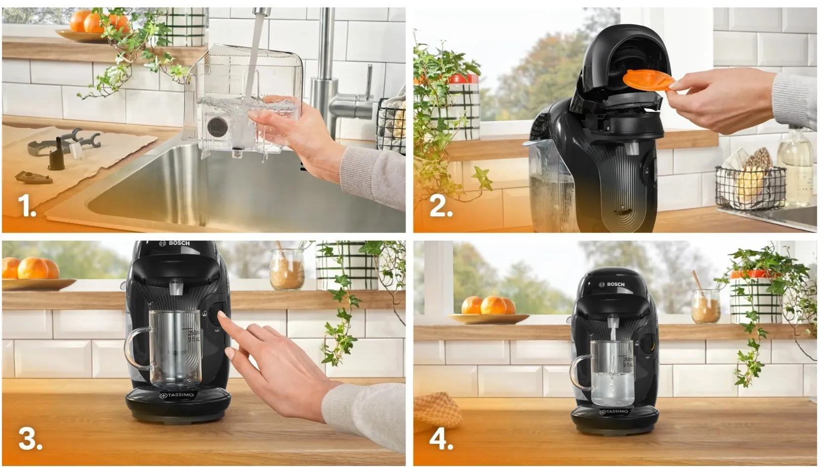 Кофемашина капсульная Bosch Tassimo Style TAS112E