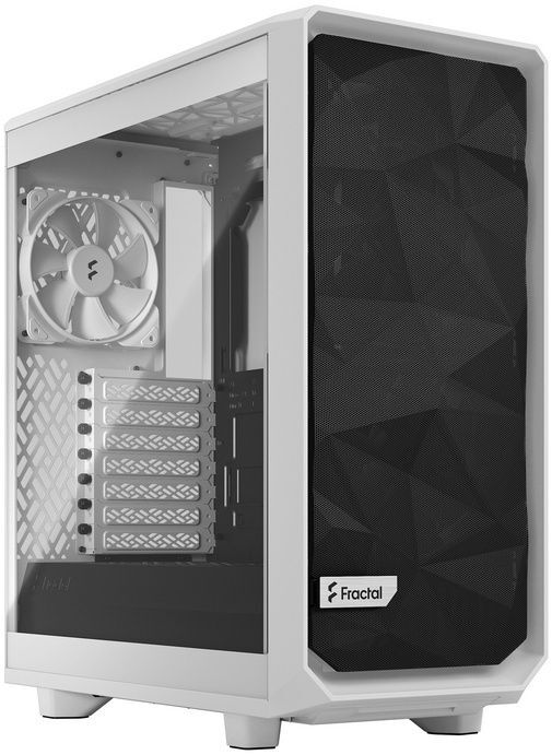 Корпус Fractal Design Meshify 2 Compact Lite White TG Clear FD-C-MEL2C-04