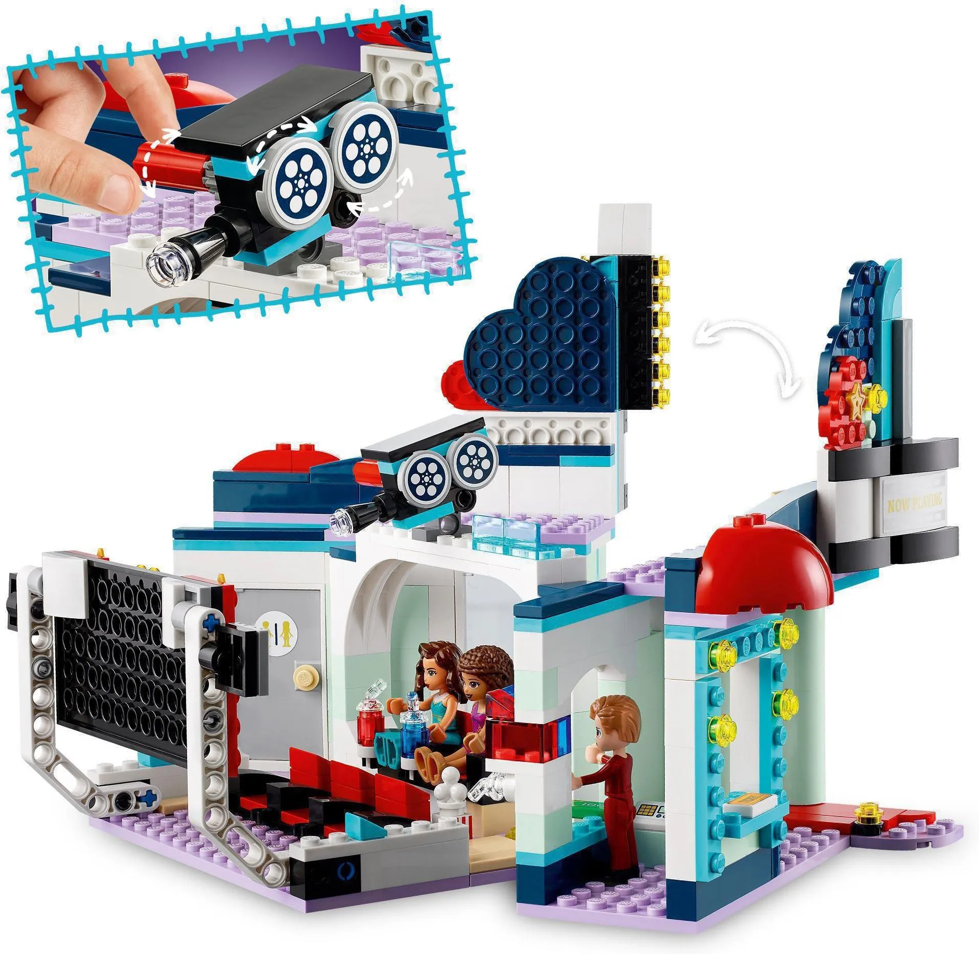 LEGO Friends 41448 Кинотеатр в Хартлейк-Сити