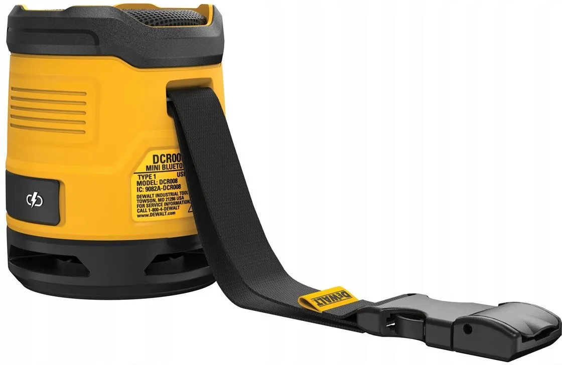 Блютуз-колонка Dewalt DCR009 USB-C DCR009XJ