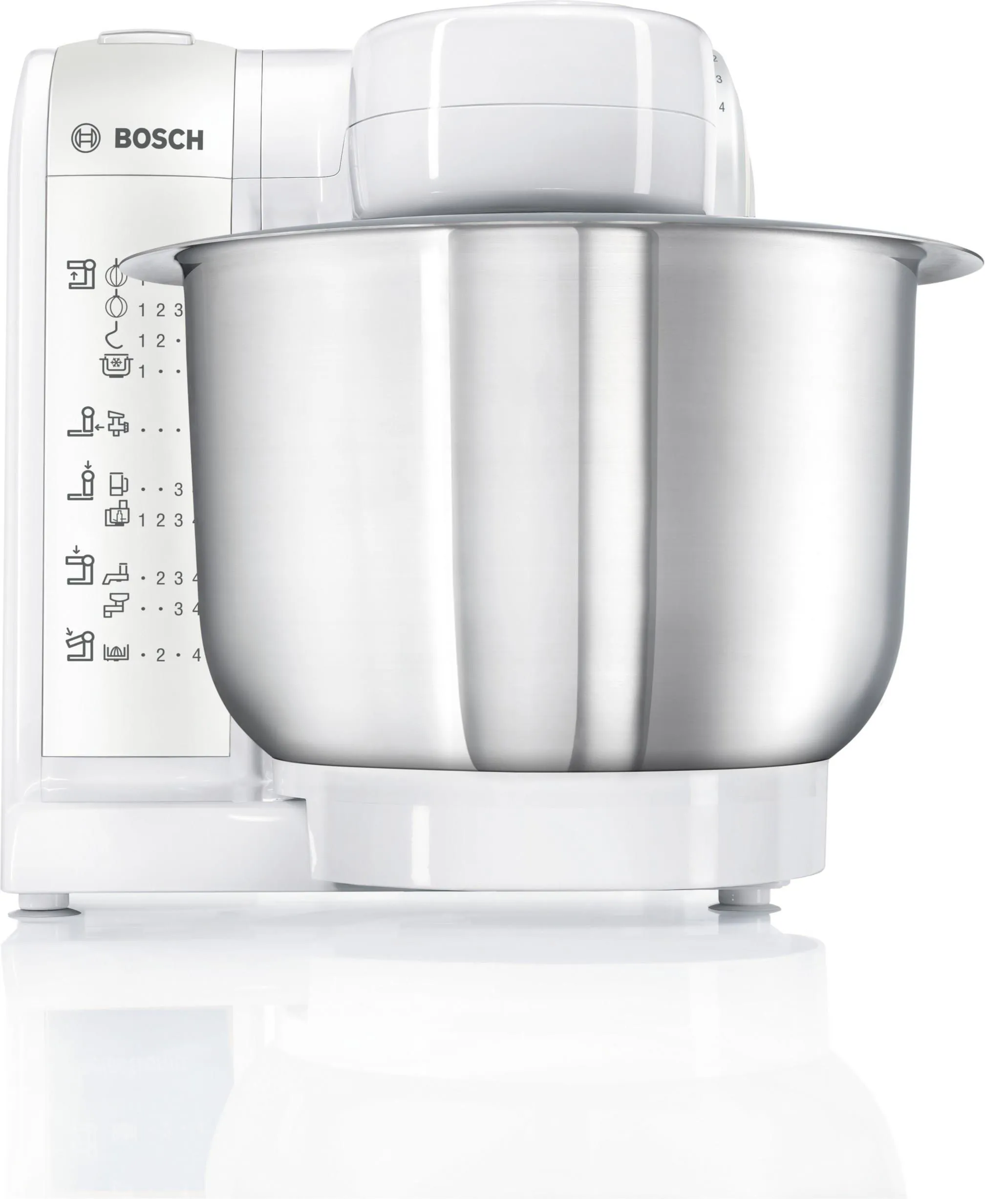 Кухонный комбайн Bosch MUM4875EU, белый