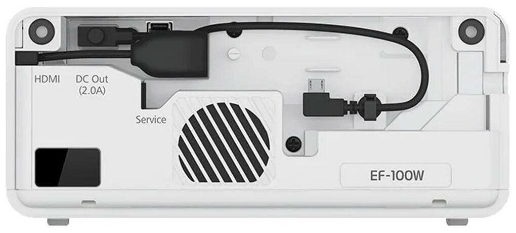 Проектор Epson EF-100W 1280x800, 2500000:1, 2000 лм, LCD, 2.7 кг