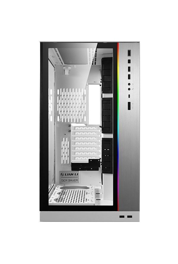 Корпус E-ATX Lian Li PC-O11 Dynamic XL ROG (O11DXLS) чёрный серебристый
