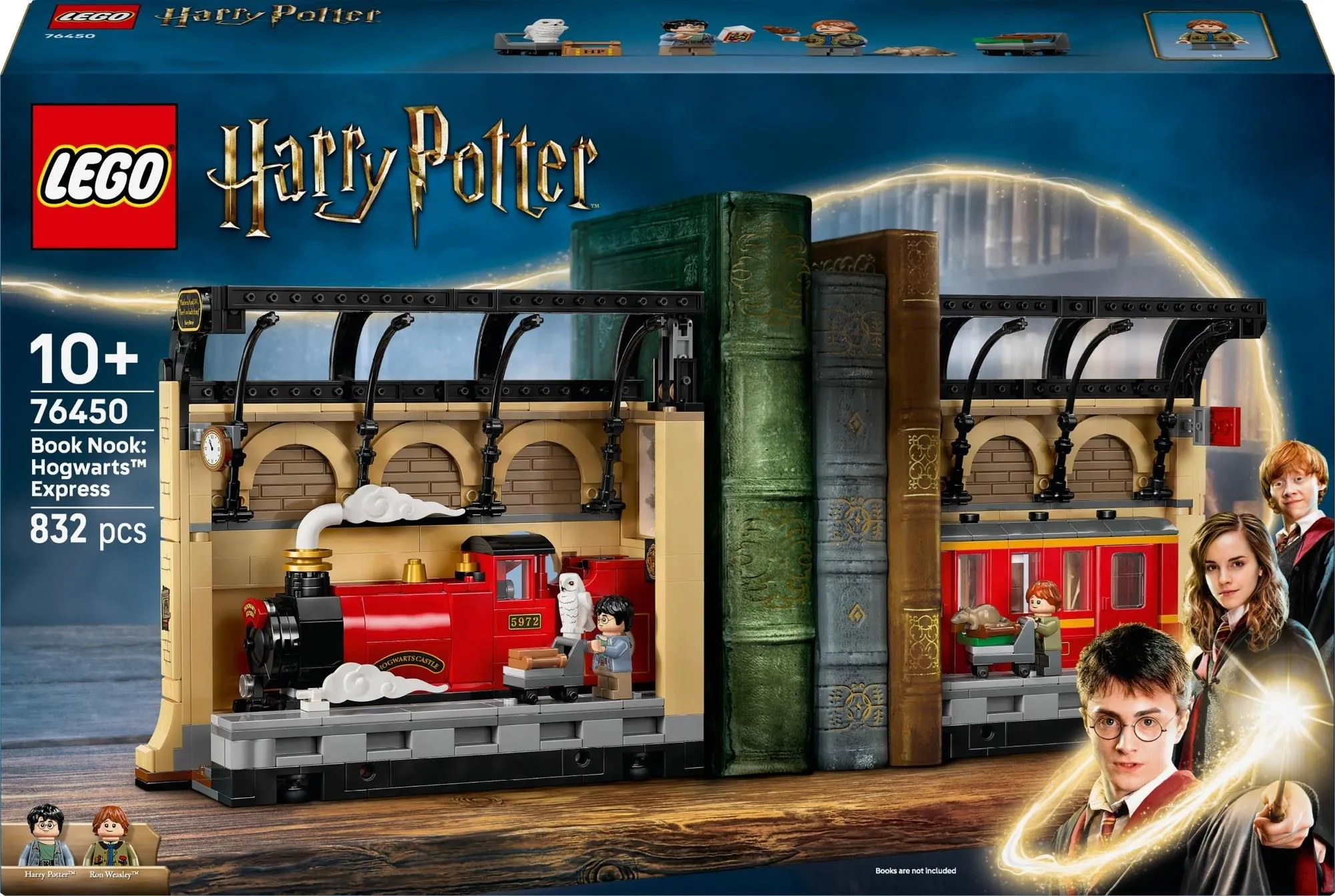 Конструктор LEGO Harry Potter 76450 Книжный уголок: Путешествие по Хогвартсу