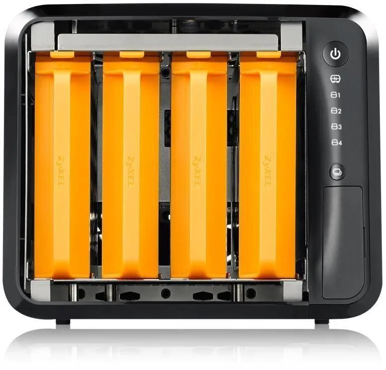 Сетевое хранилище NAS Zyxel NAS542-EU0101F 4-bay настольный Cortex-A9
