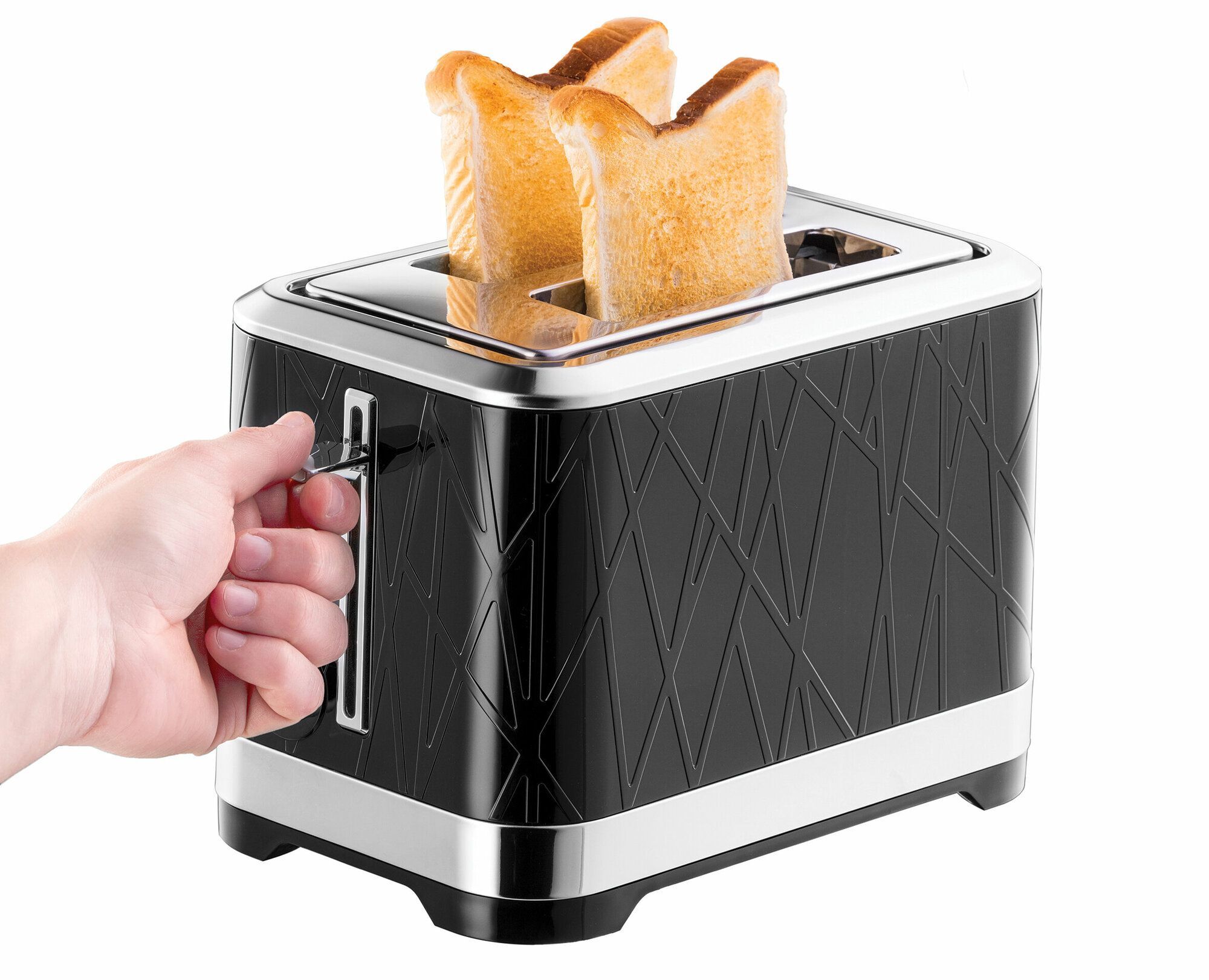 Тостер Russell Hobbs 28091-56 Structure 2S Toaster Black