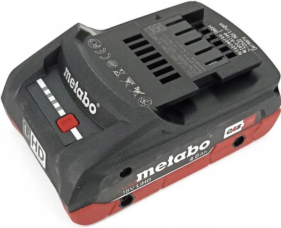 Аккумулятор Metabo LiHD 18 V/4.0 Ah 625367000